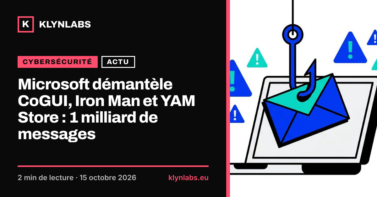 Aperçu de la carte de partage : Microsoft démantèle CoGUI, Iron Man et YAM Store : 1 milliard de messages